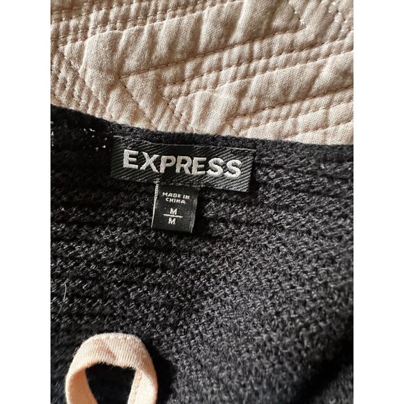 4 amazing mix and match pieces Express cardigan, white t, AEO tank, sparkly legg - Picture 7 of 12